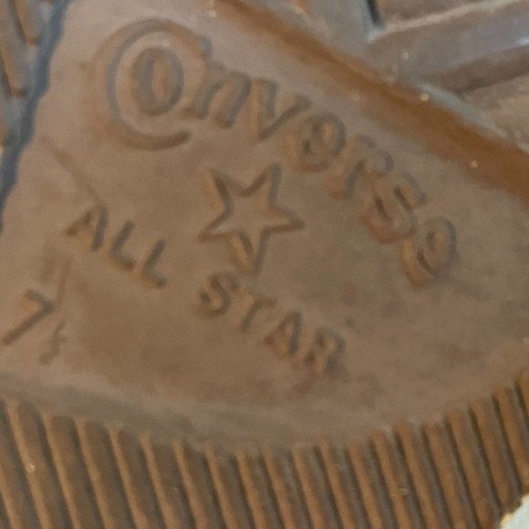Vintage 1980s Converse All Stars - Made in Korea - Picture 5 of 6